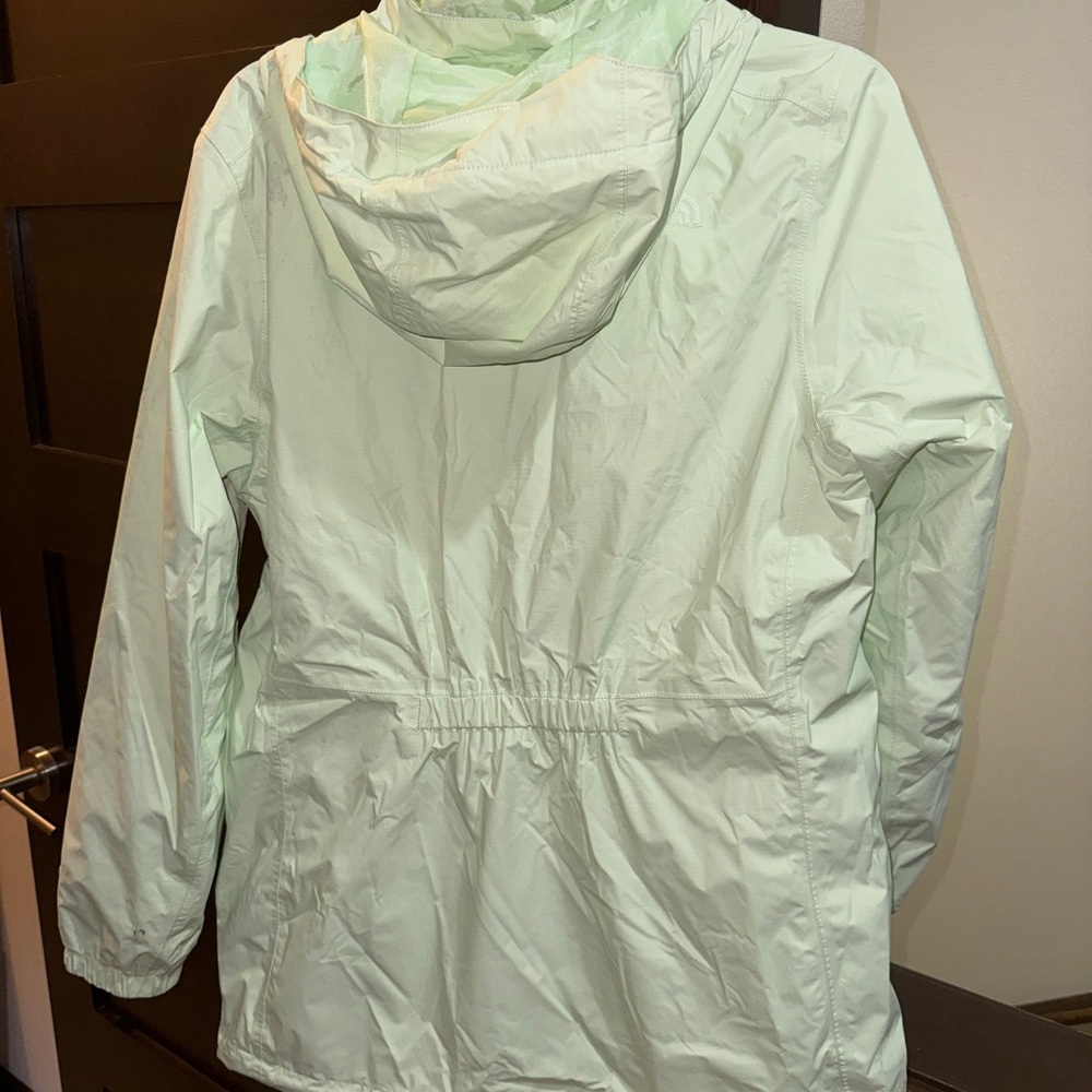 North face rain coat